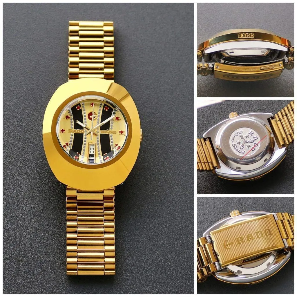 first copy watches Watches Rado Diastar Gold Automatic Premium Rado Diastar Gold Automatic - Image 3