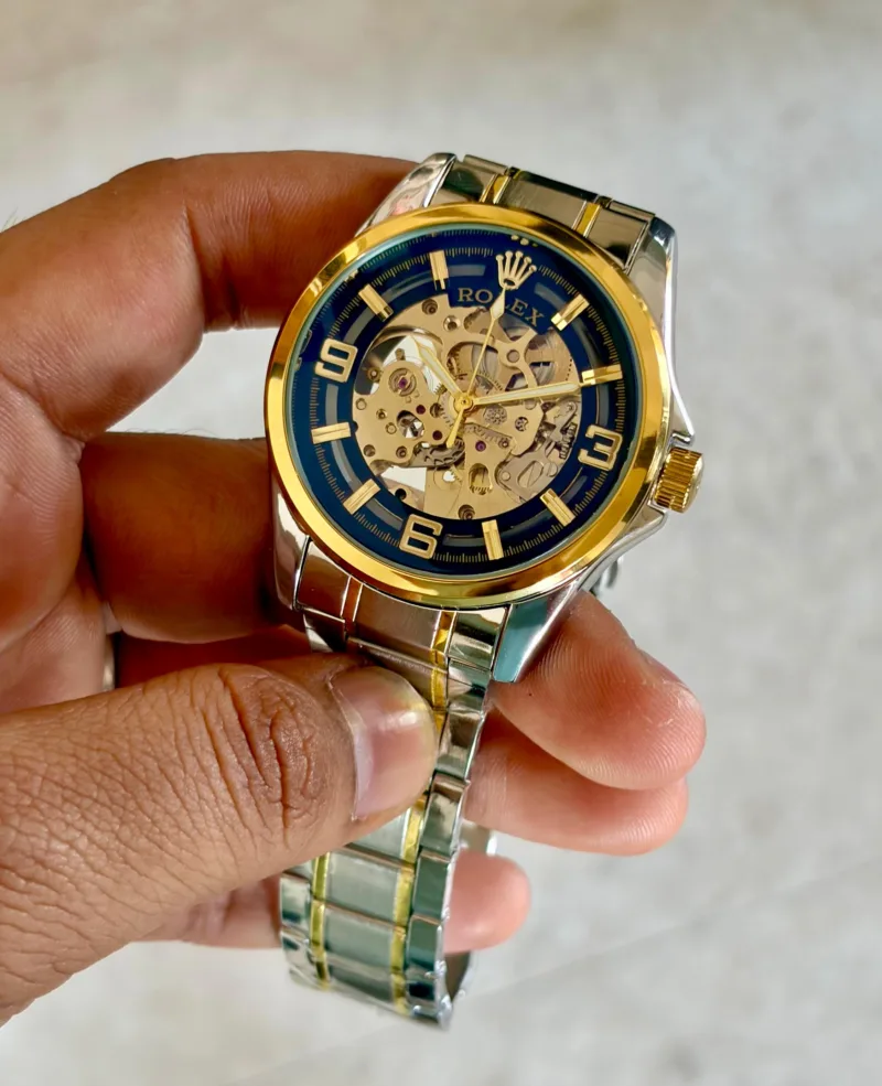 Rolex Automatic Silver & Gold Edition4