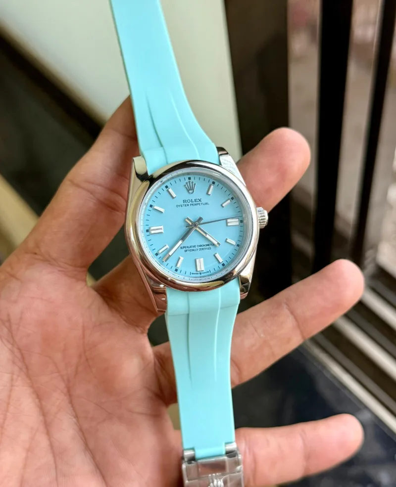 Rolex Oyster Perpetual Tiffany Blue Editionv