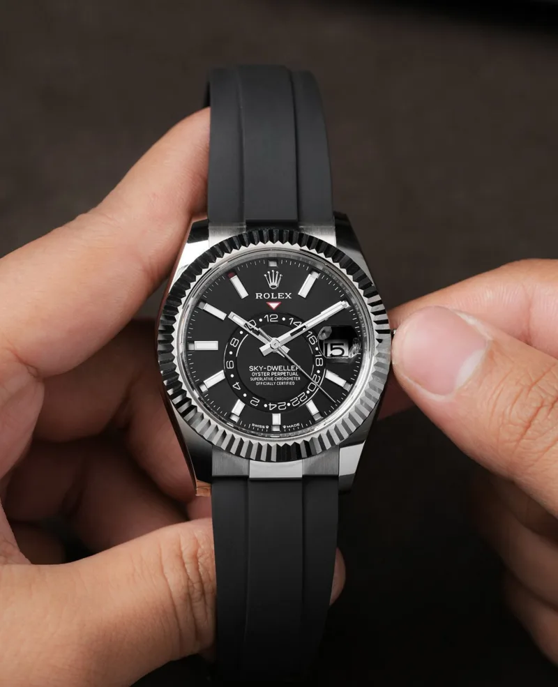 Rolex Sky-Dweller Inspired Luxury Automatic Watch