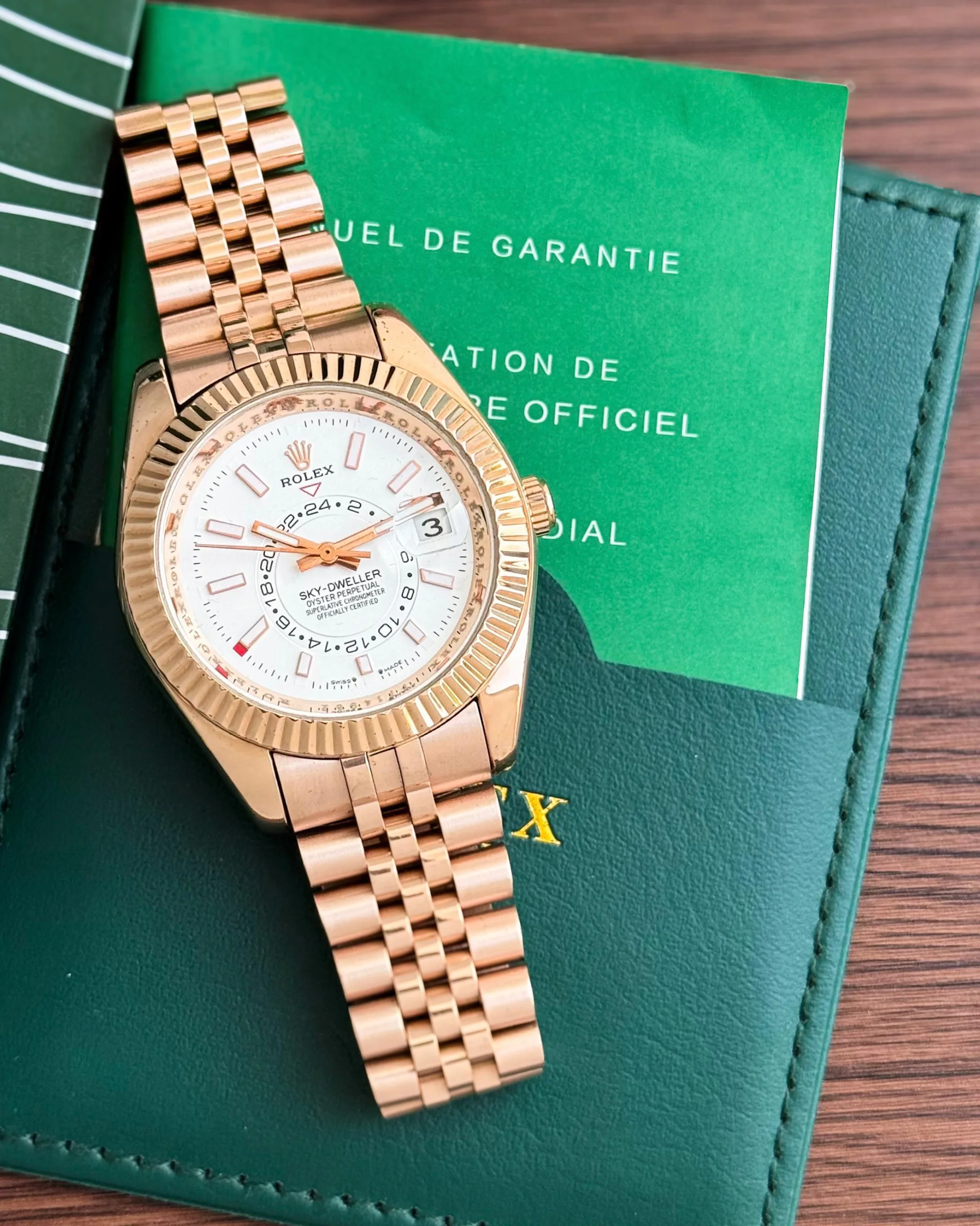 first copy watches Watches Rolex Sky-Dweller Men’s Automatic Watch Premium Rolex Sky-Dweller Men’s Automatic Watch - Image 4