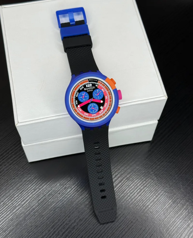 Swatch Checkpoint Black Quartz Chronograph