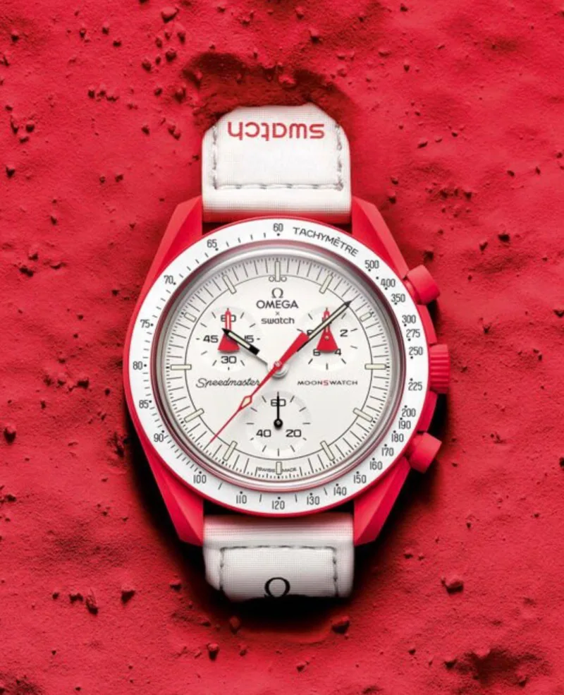 Swatch x Omega SA Bioceramic Moonwatch Red Edition
