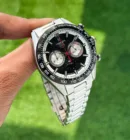 Tag Heuer Black Dial Stainless Steel Luxury