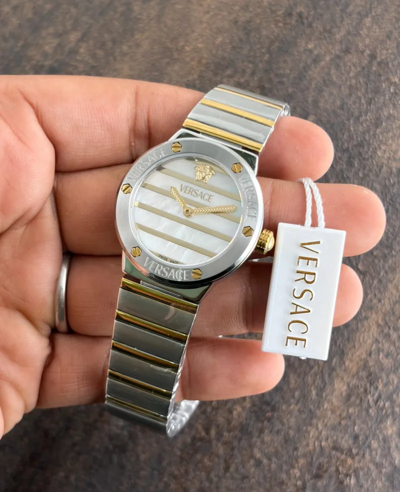 Versace Greca Logo Pearl VE0S00325 Watch for Women