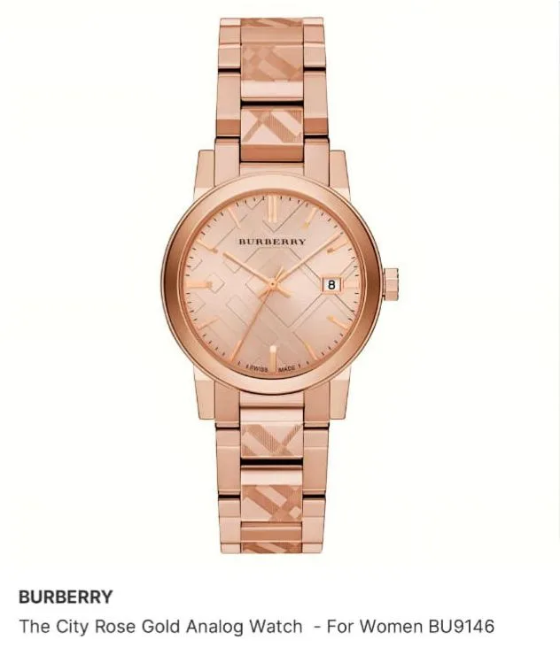 first copy watches Watches Burberry Women’s Premium Watch ( 34mm) Premium Burberry Women’s Premium Watch ( 34mm) - Image 2