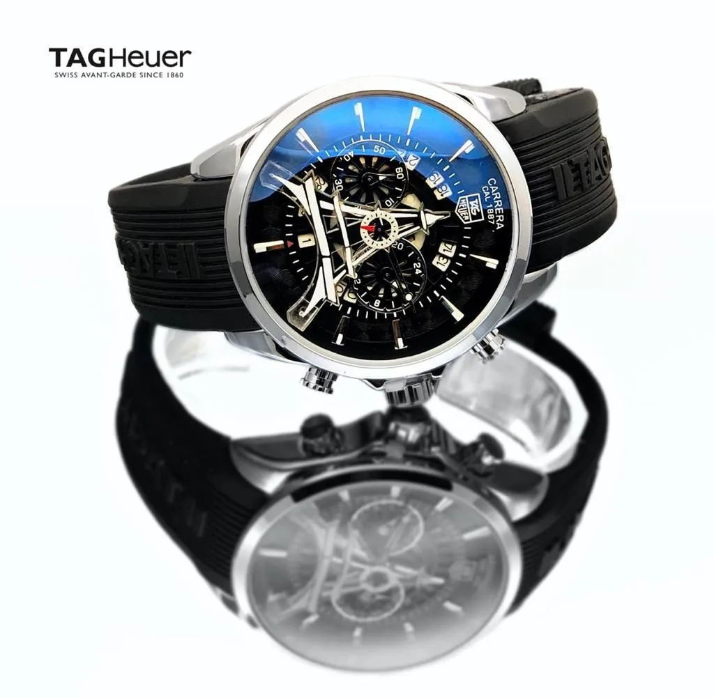 first copy watches Watches Tag Heuer Carrera Eiffel Tower Edition Black Premium Tag Heuer Carrera Eiffel Tower Edition Black - Image 4