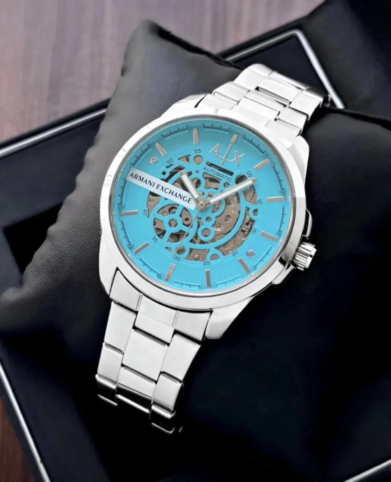 Armani Exchange Hampton Automatic Tiffany Blue