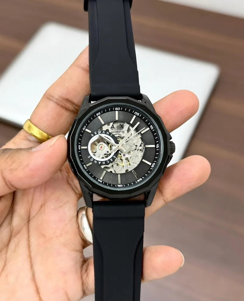 Armani Exchange Modern Automatic Skeletona