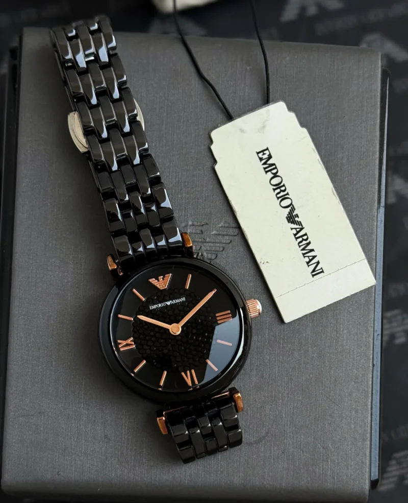 Emporio Armani Black Ceramicy