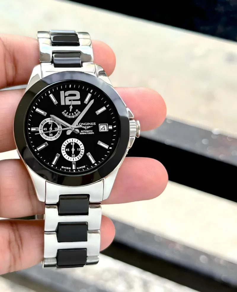 Longines Conquest Chronograph Ceramic1