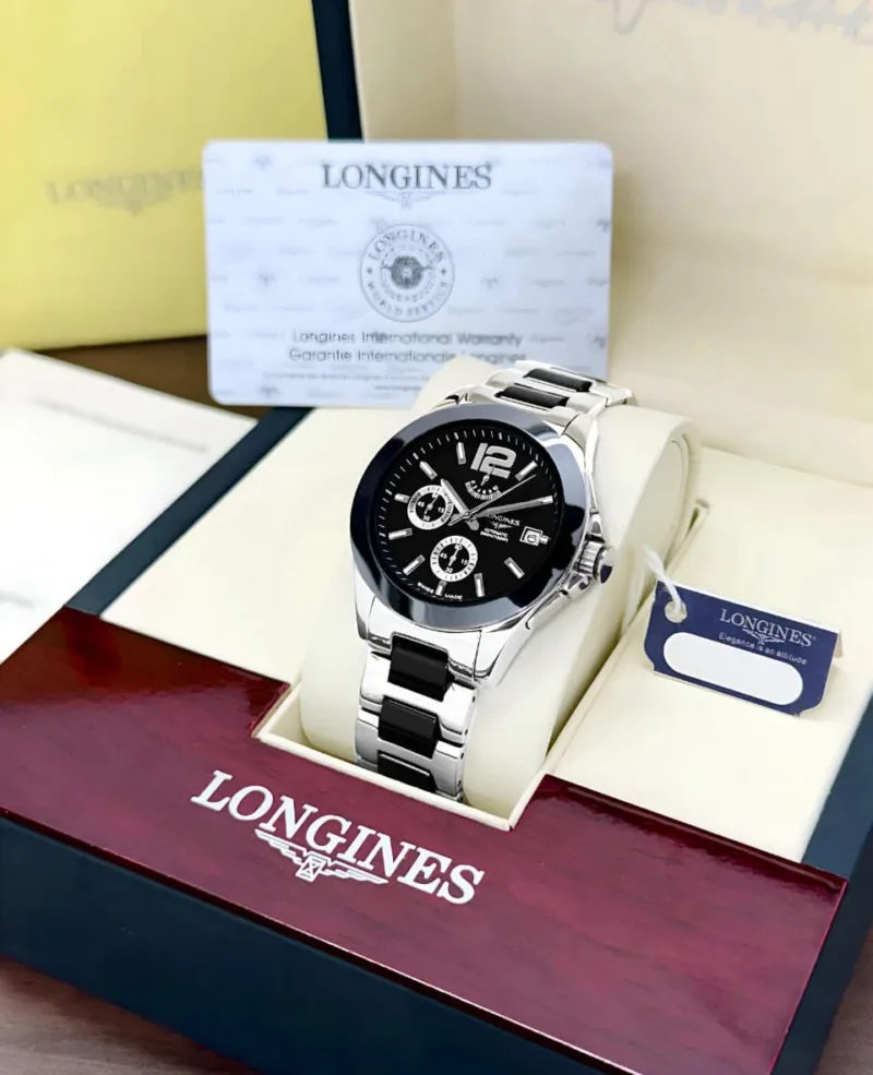 Longines Conquest Chronograph Ceramic1