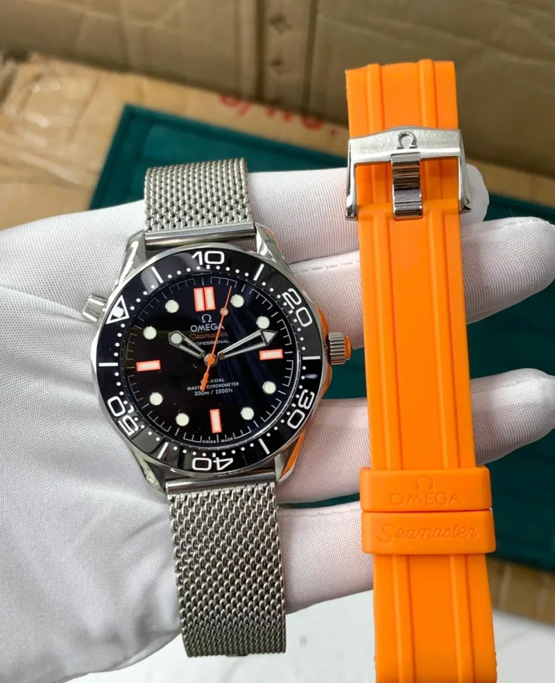 Omega Seamaster Diver 300M Orange Edition