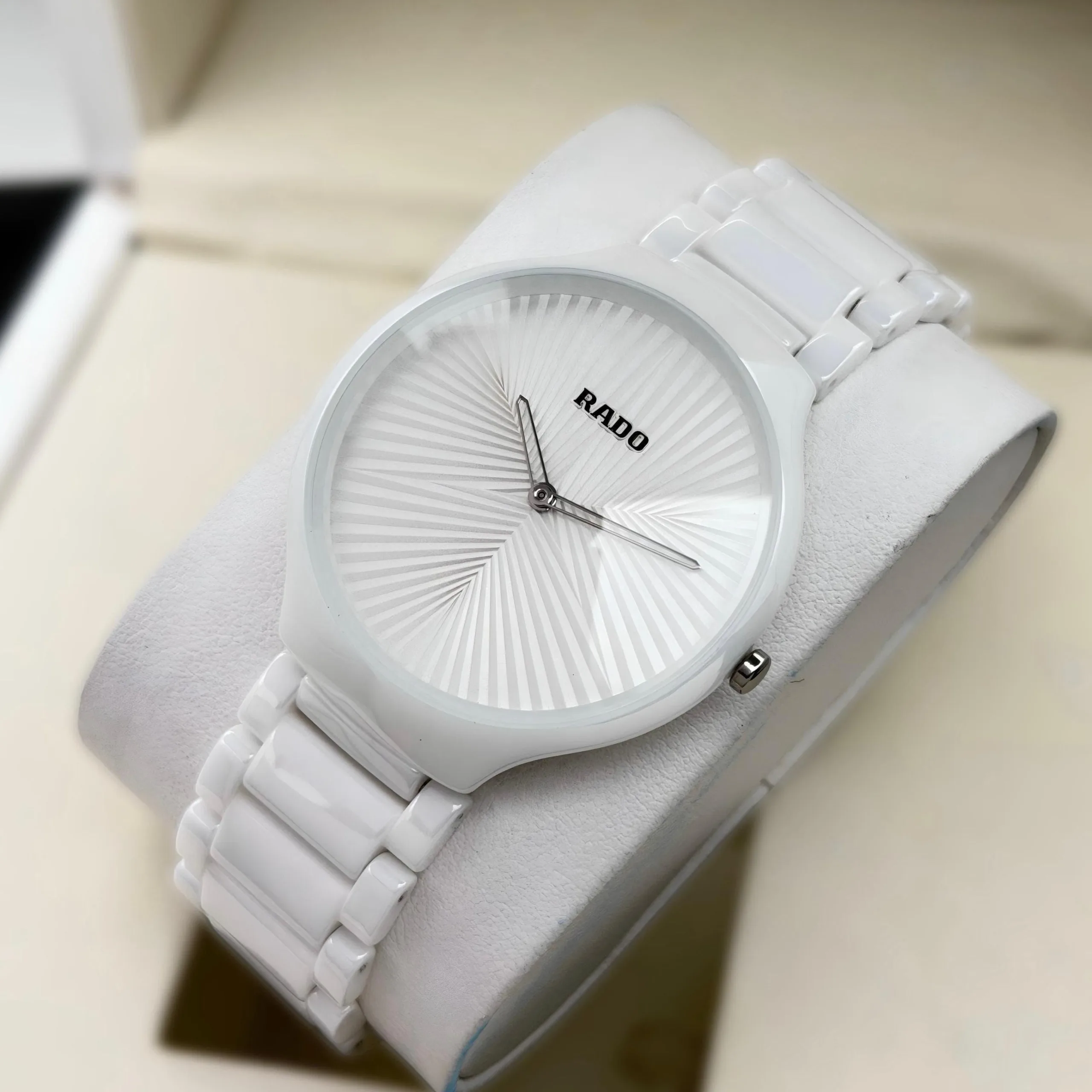 first copy watches Watches Rado True Thinline Ceramic White Premium Rado True Thinline Ceramic White