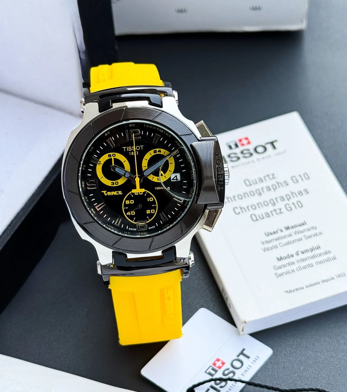 first copy watches Watches Tissot T-Race 1853 Chronograph yellow Premium Tissot T-Race 1853 Chronograph yellowf