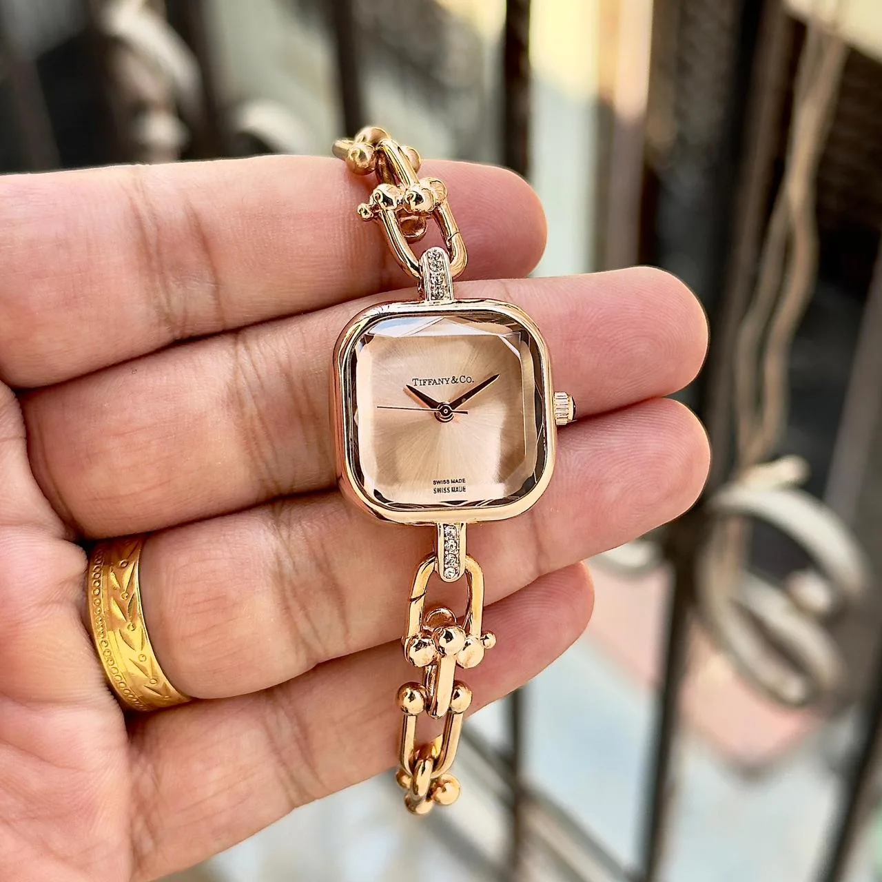 first copy watches Watches Tiffany & Co. HardWear Rose Gold Premium Tiffany & Co. HardWear Rose Gold s