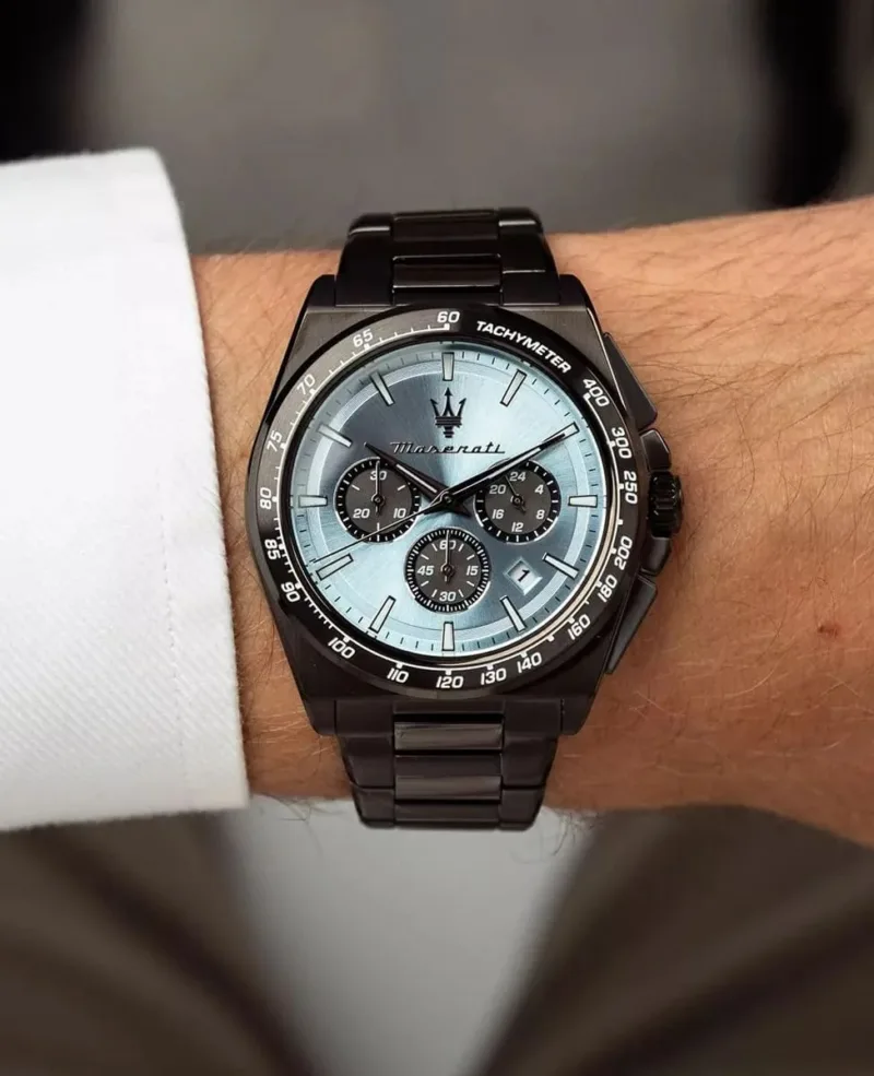 Maserati Velocità Chrono Cielo First Copy Watch for Men