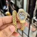 Just Cavalli Twined Coil Golden
