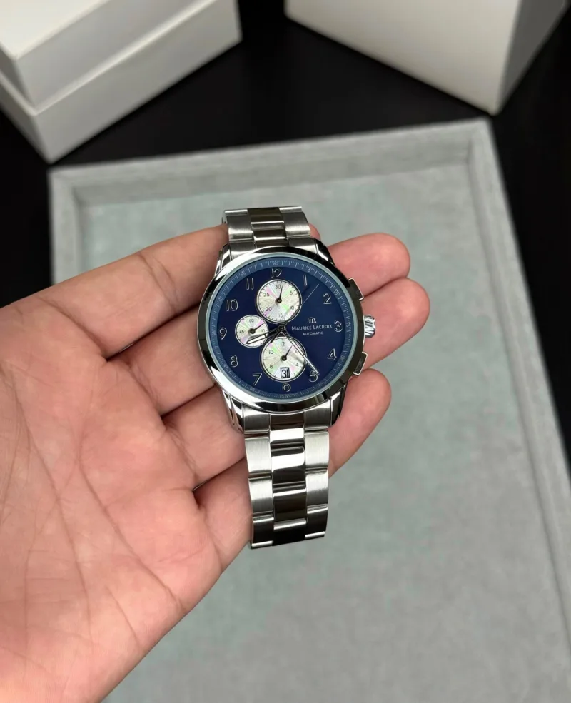 Maurice Lacroix Blue Dial Chronograph
