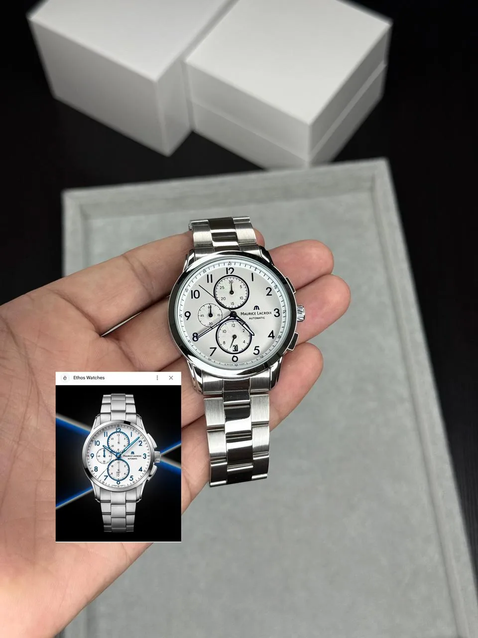 first copy watches Watches Maurice Lacroix ML Series Chronograph Premium watch for men Maurice Lacroix ML Series Chronograph