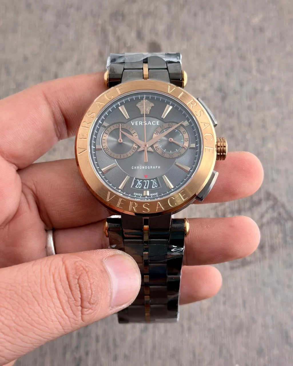 first copy watches Watches Versace Aion VBR050017 Chronograph Premium Versace Aion VBR050017 Chronograph