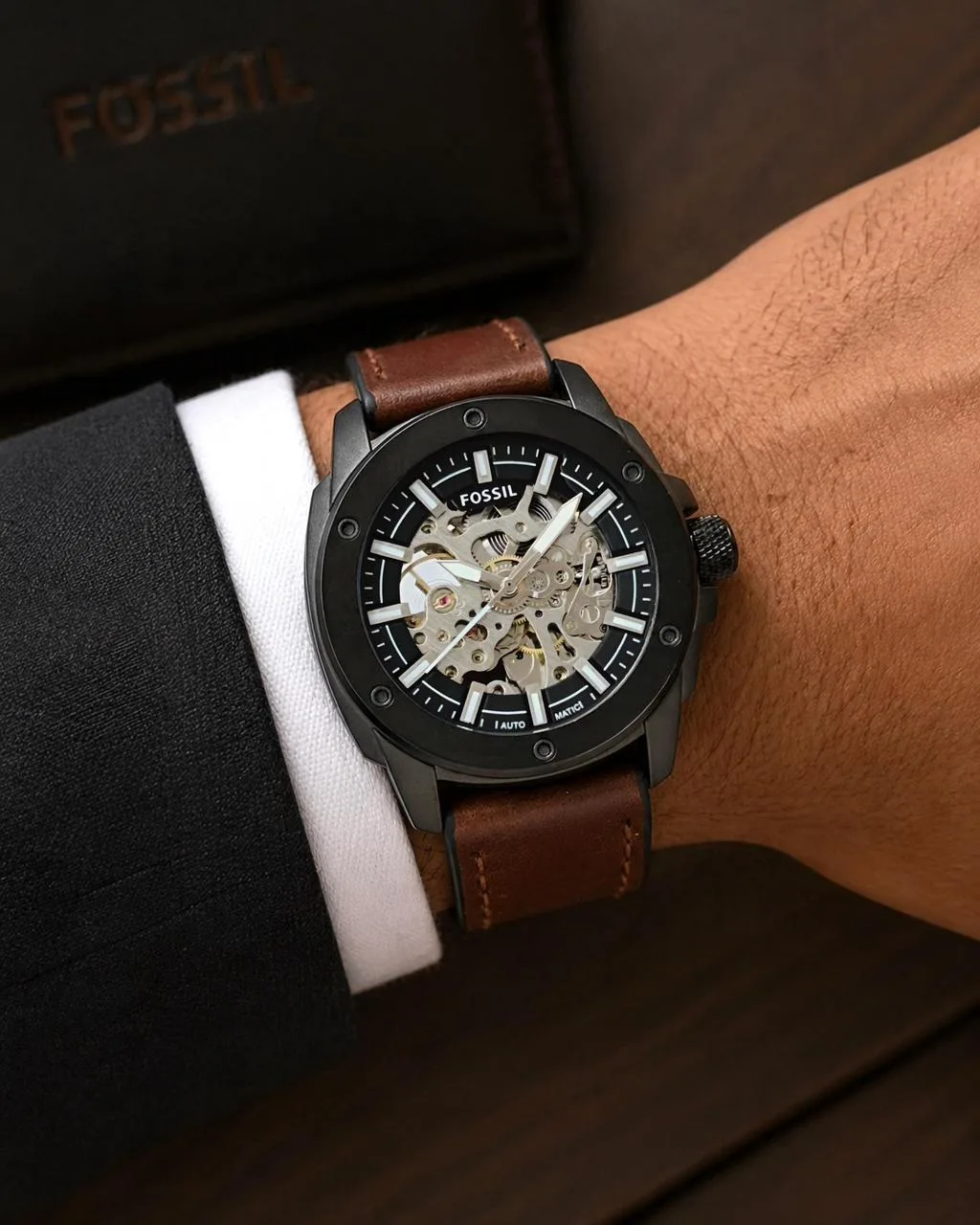 first copy watches Watches Fossil Modern Machine Automatic Premium Fossil Modern Machine Automatic