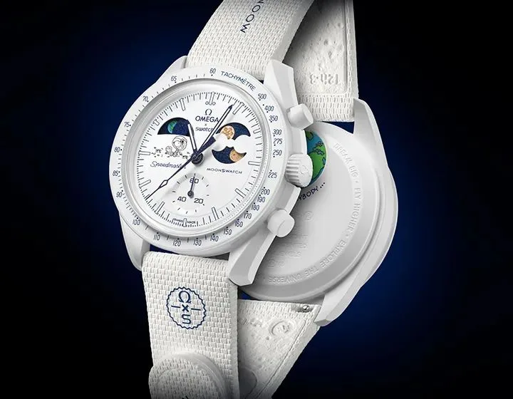 first copy watches Watches Omega x Swatch MoonSwatch Mission to Earthphase Premium Omega x Swatch MoonSwatch Mission to Earthphase