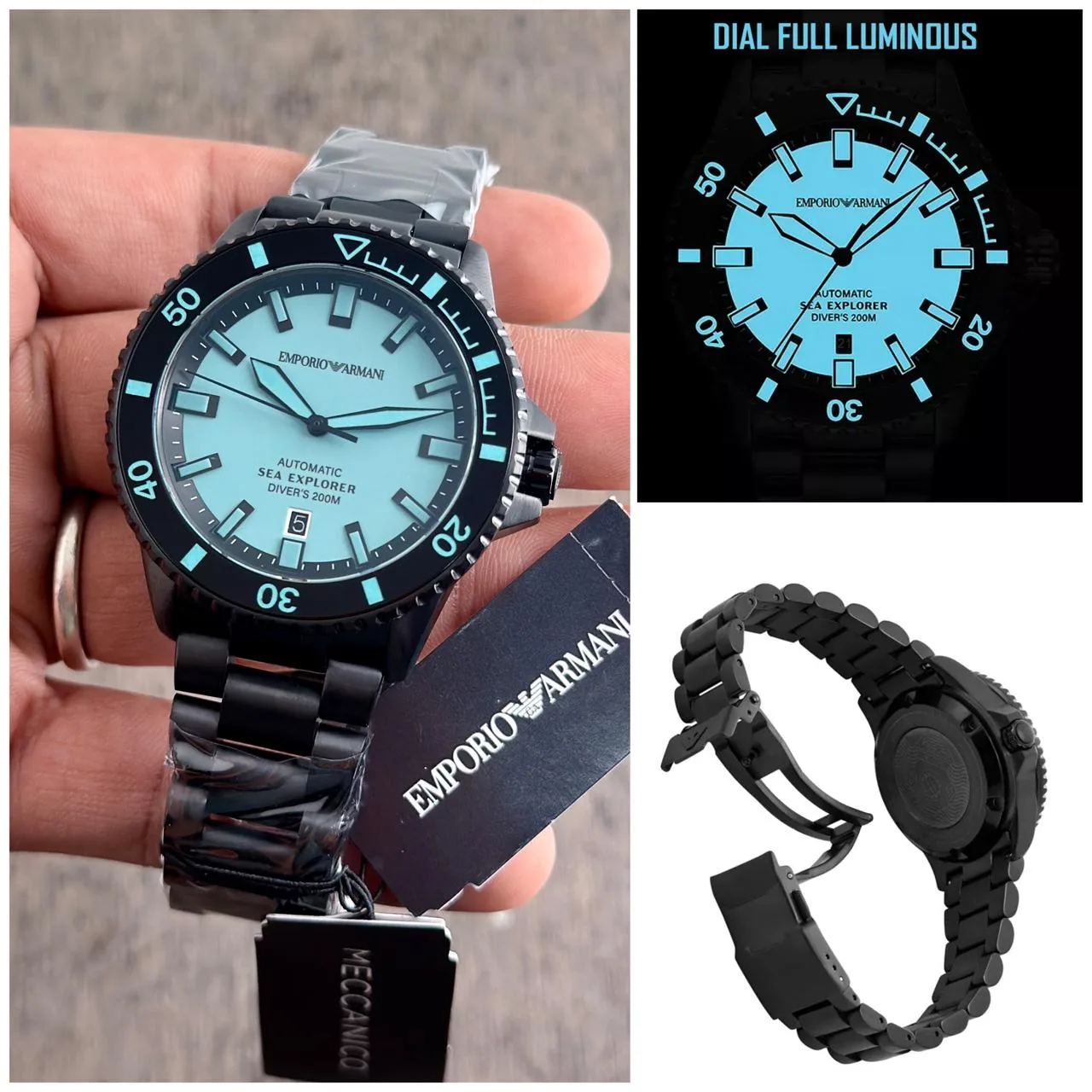 first copy watches Watches Emporio Armani Sea Explorer Automatic Premium Emporio Armani Sea Explorer Automatic