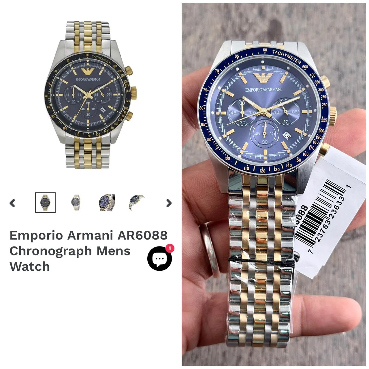 first copy watches Watches Emporio Armani AR6088 Chronograph Premium Emporio Armani AR6088 Chronograph