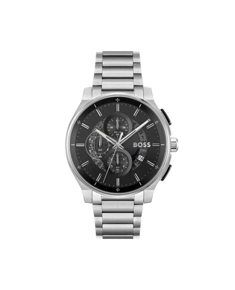 watch for men BOSS Peak 2.0 Black Chronograph