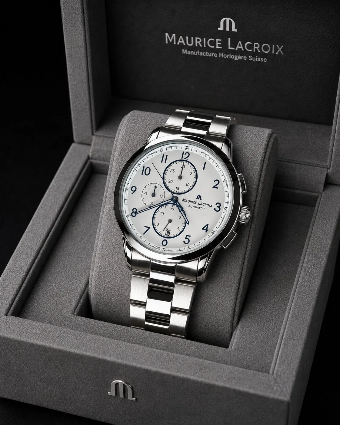first copy watches Watches Maurice Lacroix ML Series Chronograph Premium watch for men Maurice Lacroix ML Series Chronograph