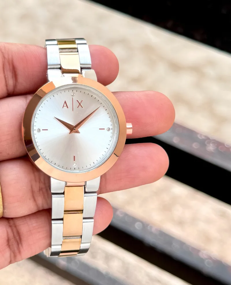 Armani Exchange AX5172 White Sunray Dial
