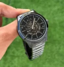 Armani Exchange Automatic Black Skeleton