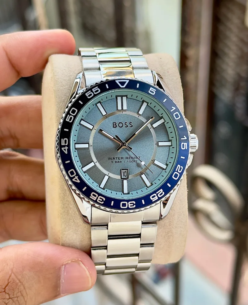 BOSS Runner 3H Ice Blue Dial