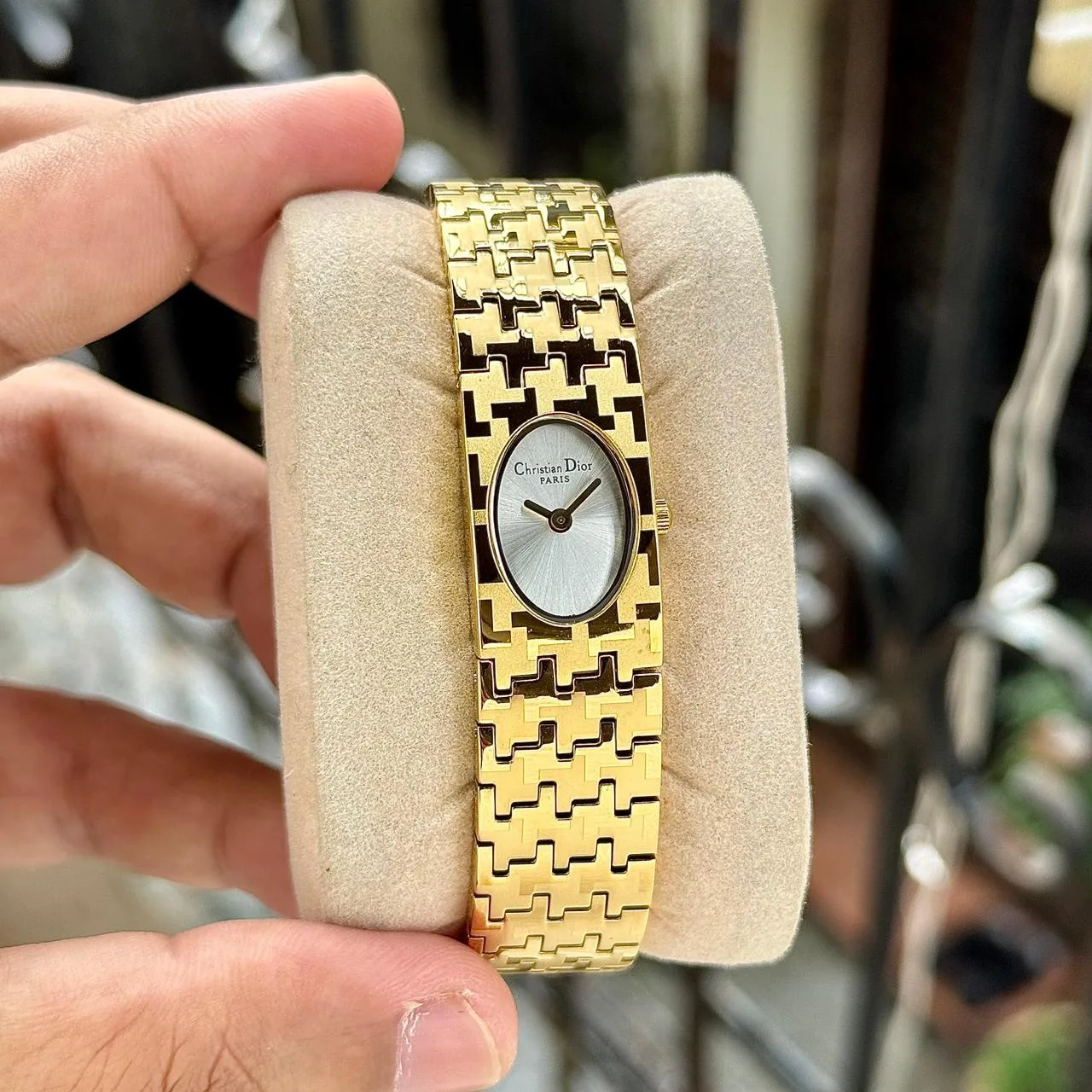 first copy watches Christian Dior Miss Dior Premium Gold-Tone Premium Watch Store Christian Dior Miss Dior Premium Gold-Tone