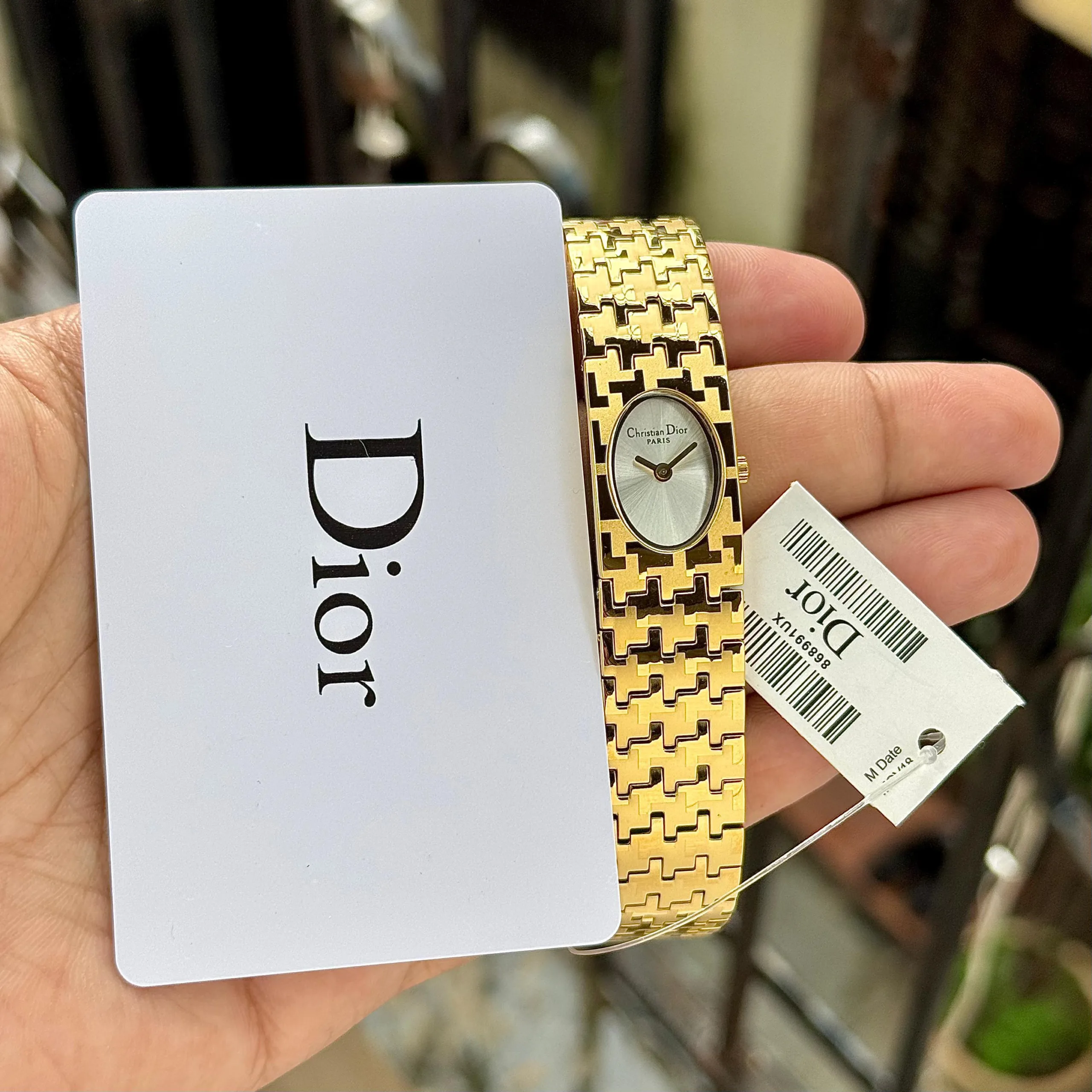 first copy watches Christian Dior Miss Dior Premium Gold-Tone Premium Watch Store Christian Dior Miss Dior Premium Gold-Tone