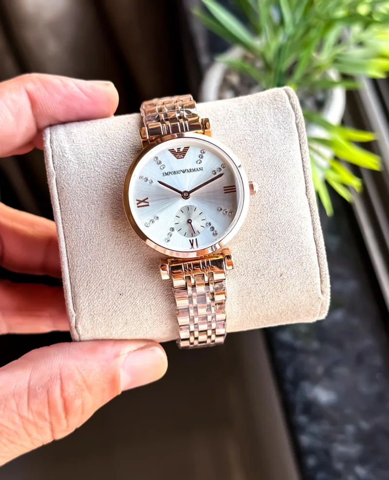 Emporio Armani Rosegold Slim Collection