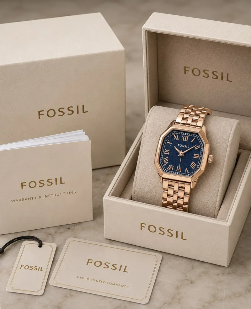 first copy watches First Copy Watches Premium Watch Store ladies Fossil Harlow Rose Gold