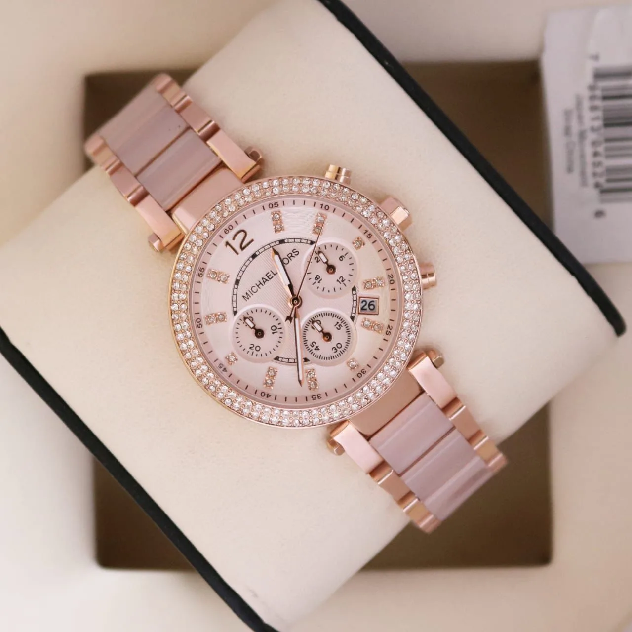 first copy watches Michael Kors MK5896 Pink Dial Premium Watch Store Michael Kors MK5896 Pink Dial ladies