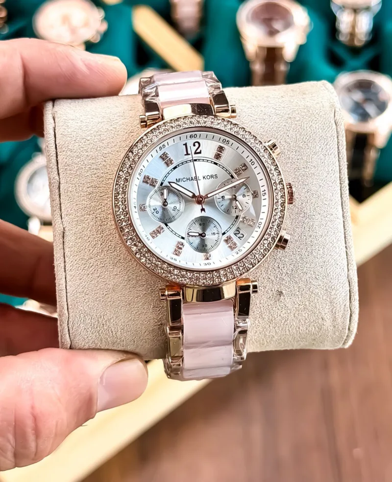 first copy watches First Copy Watches Premium Watch Store Michael Kors Parker Acrylic Chronograph