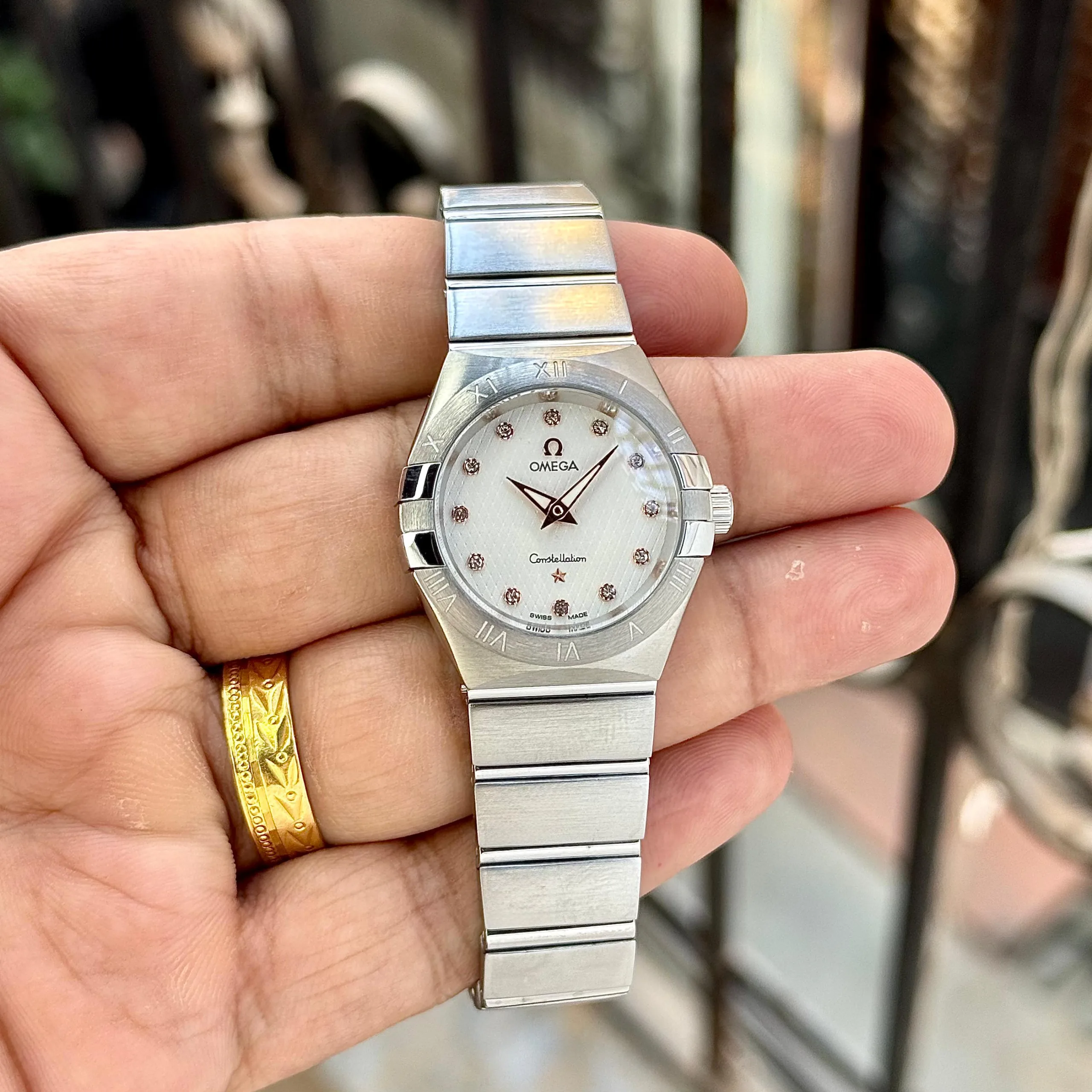 first copy watches Omega Constellation Quartz Premium Watch Store Omega Constellation Quartz Watch for Women