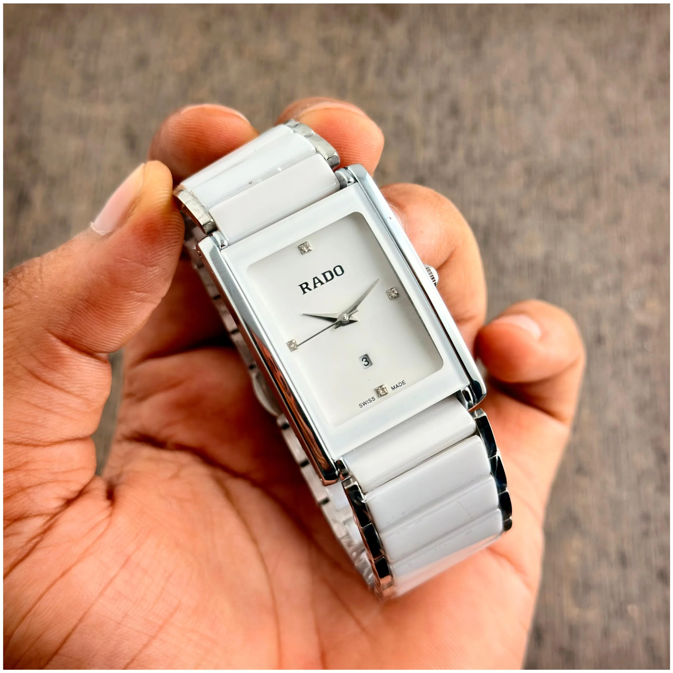 first copy watches Rado Integral Jubile White Ceramic Premium Watch Store Rado Integral Jubile White Ceramic