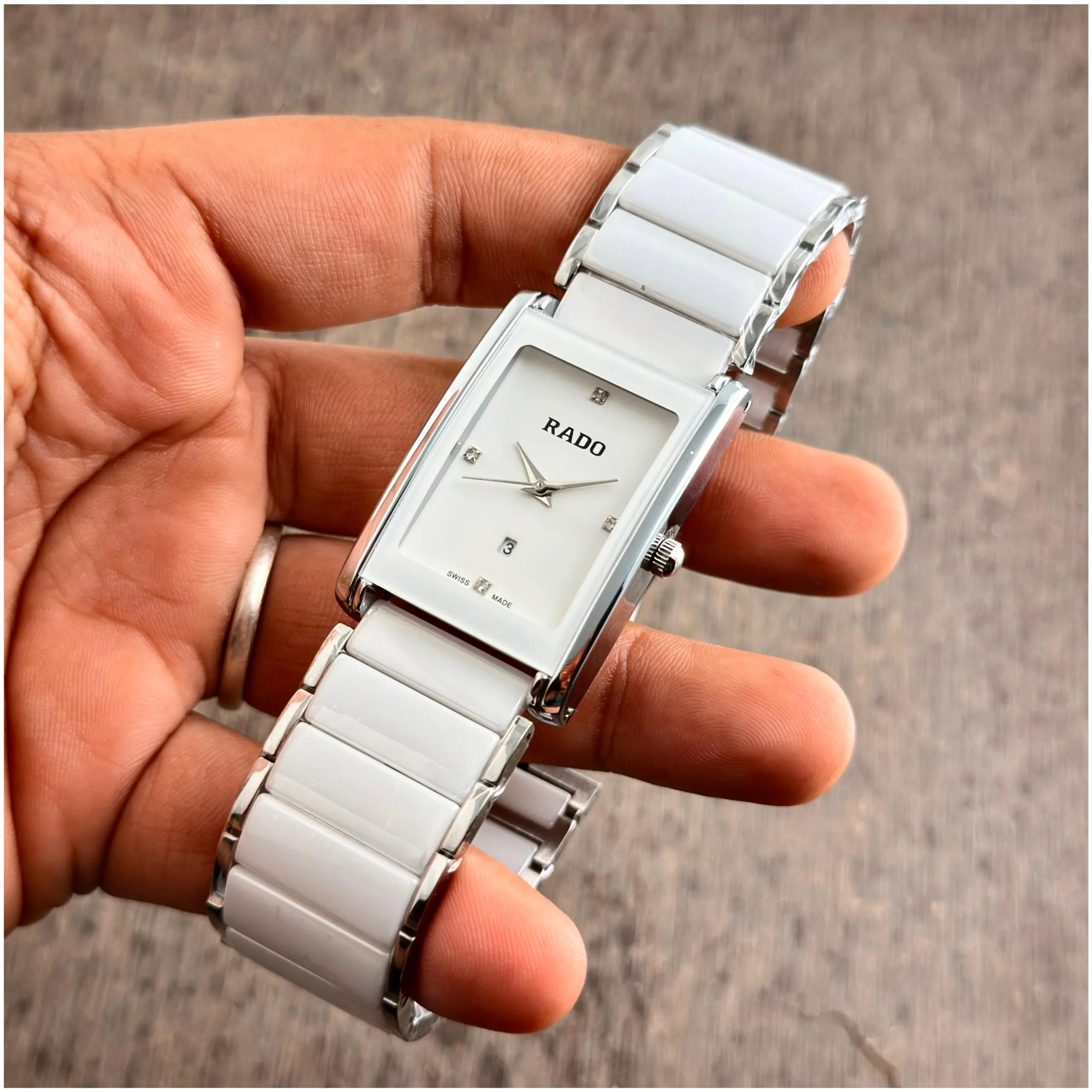 first copy watches Rado Integral Jubile White Ceramic Premium Watch Store Rado Integral Jubile White Ceramic