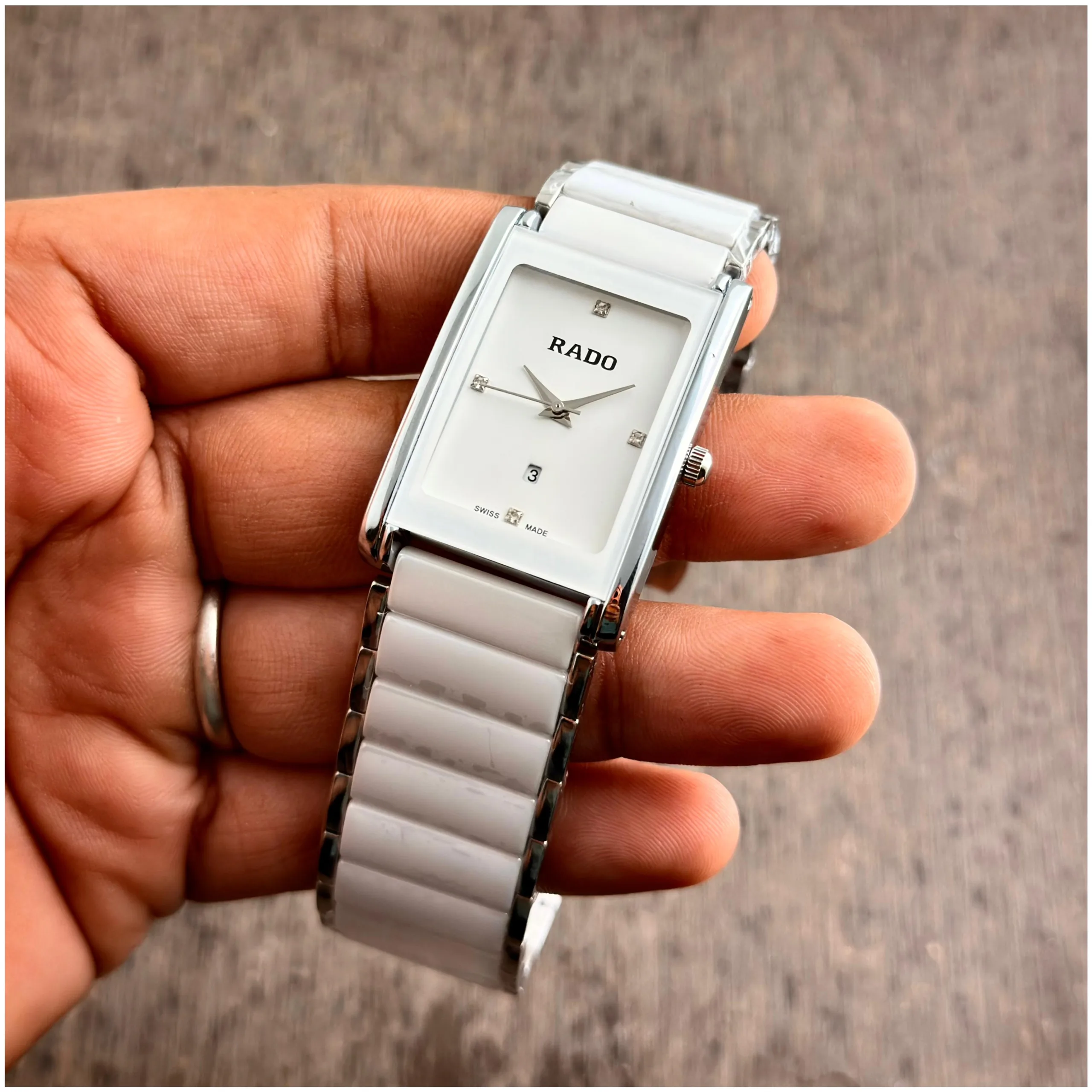 first copy watches Rado Integral Jubile White Ceramic Premium Watch Store Rado Integral Jubile White Ceramic