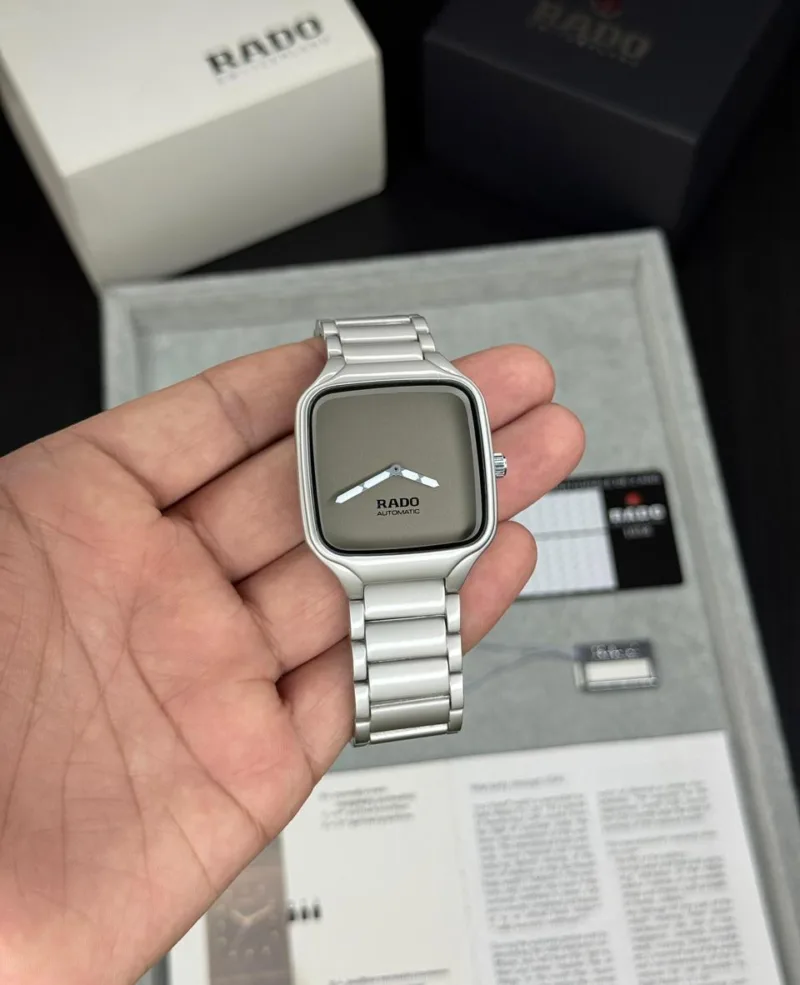 Rado True Square Grey Dial men