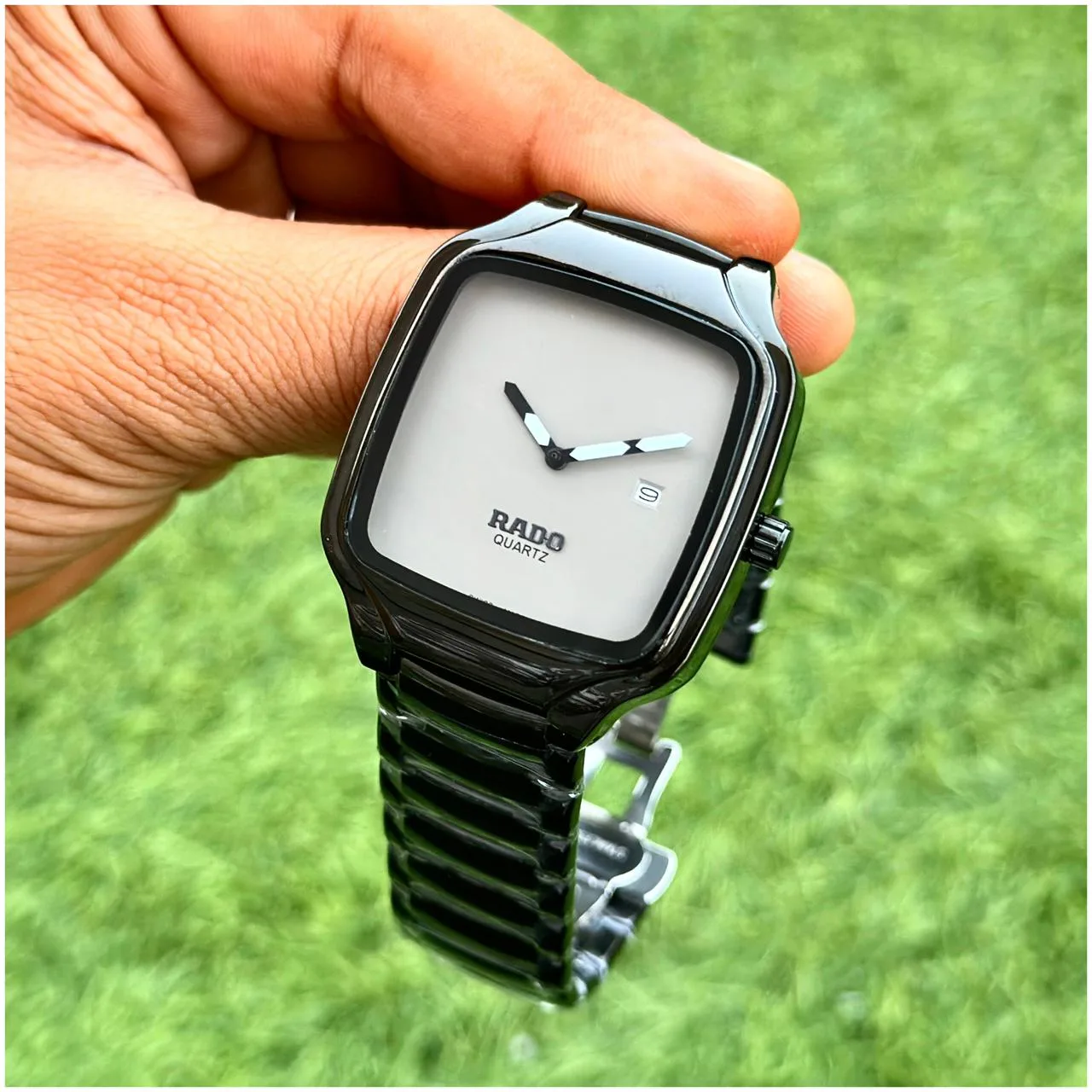 first copy watches Rado True Square Black Premium Watch Store Rado True Square Grey Dialg