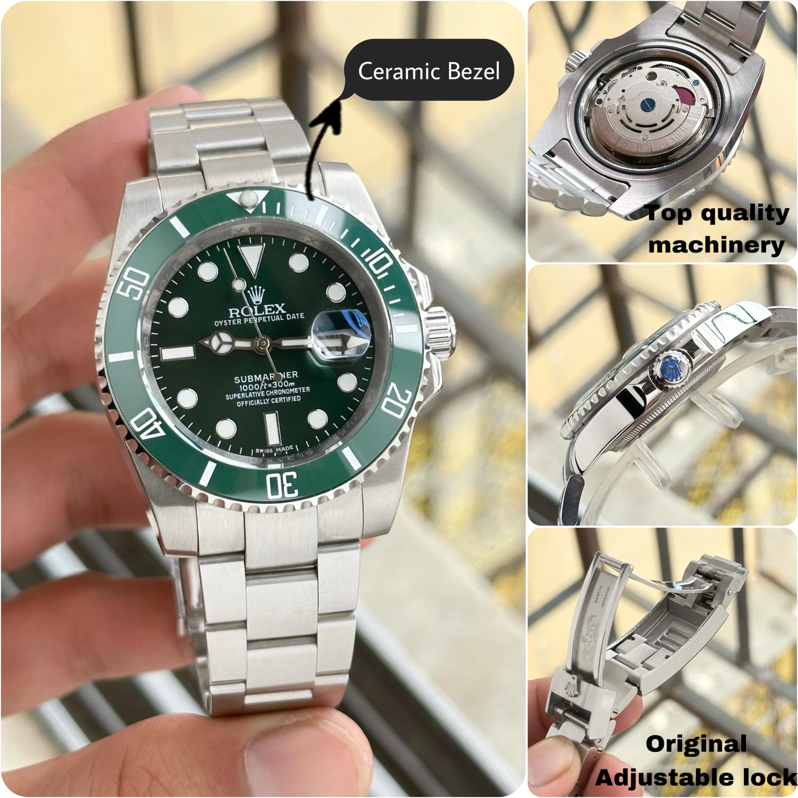 first copy watches Rolex Submariner "Hulk" Automatic Premium Watch Store Rolex Submariner Hulk Automatica