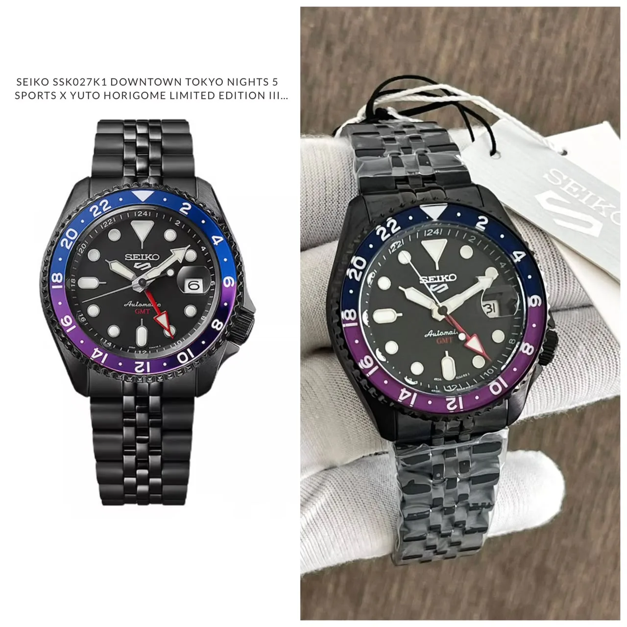 first copy watches Seiko 5 Sports x Yuto Horigome SSK027K1 Premium Watch Store Seiko 5 Sports x Yuto Horigome SSK027K12