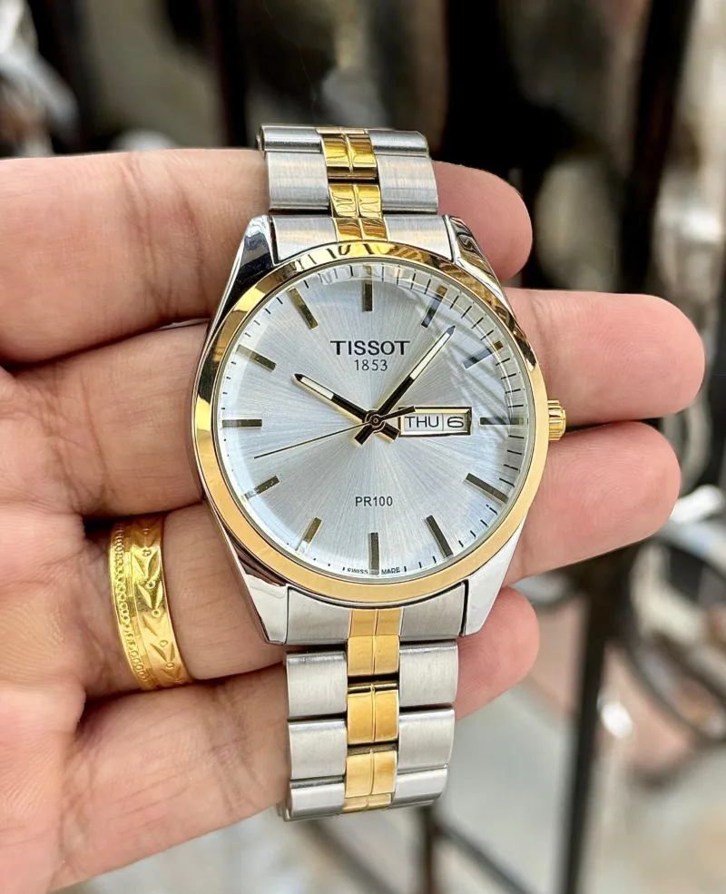 Tissot PR100 Gold Day & Date