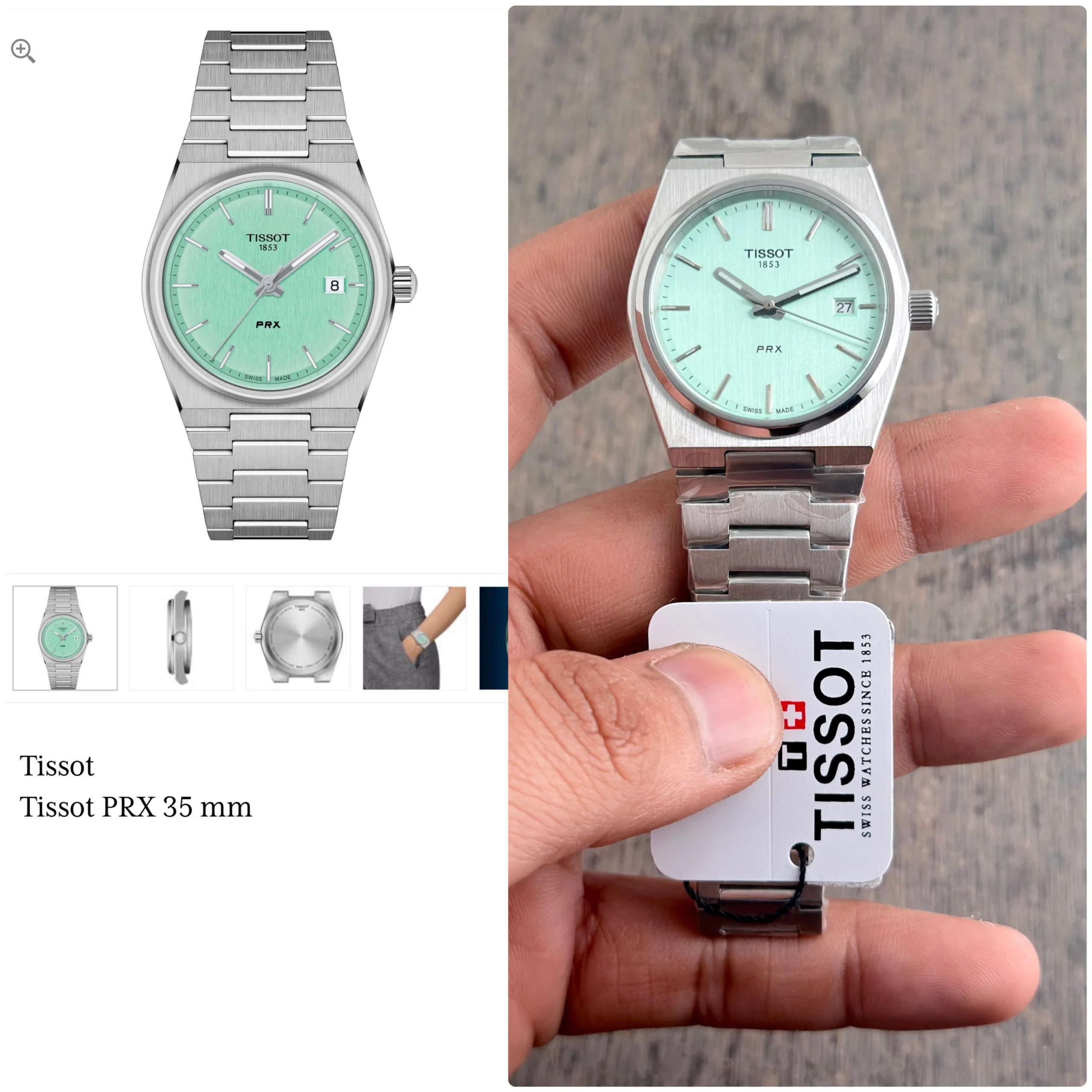 first copy watches Tissot PRX Semi-ETA Quartz Movement Premium Watch Store Tissot PRX Semi-ETA Quartz Movement